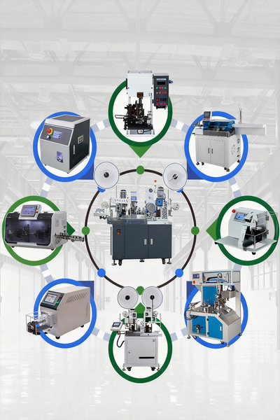 Πλήρως αυτόματες μηχανές κοπής και απογύμνωσης σύρματος θήκης
