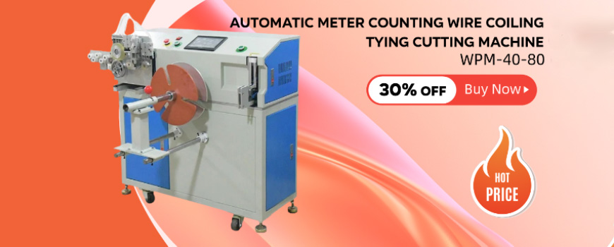 Απλοποιήστε την επεξεργασία καλωδίων με το WPM-40-80! Απολαύστε 4-σε-1 αυτόματη κύλιση καλωδίων, ακριβή μέτρηση σε μέτρα, κοπή και δέσιμο σε ένα βήμα.