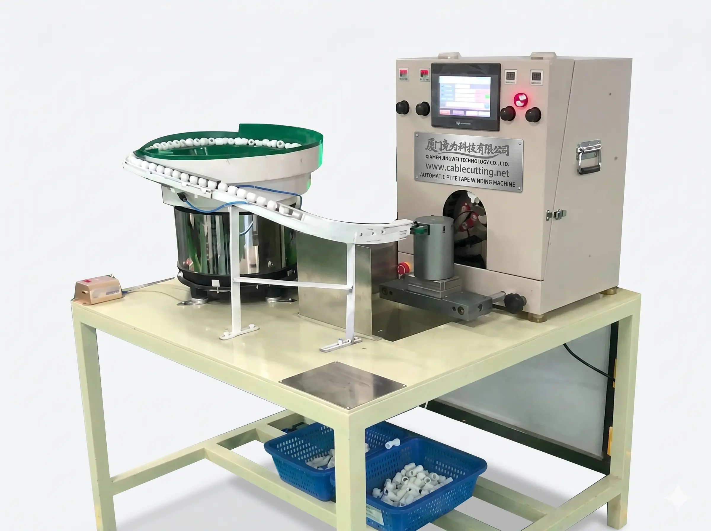 Αυτόματη Μηχανή Περιτύλιξης Ταινίας PTFE WPM-1310