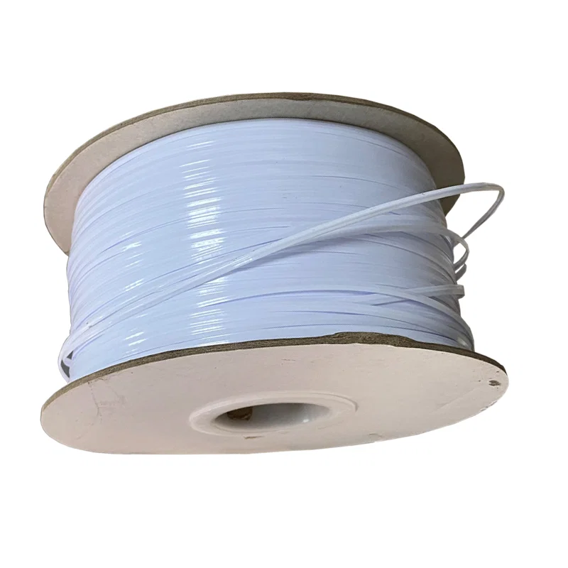 Μαύρο/Άσπρο Χρώμα Twist Tie Wire For Wire Winding Tie Bundling Machine Strapping Tape Nylon Locking Ties Binding Tape 