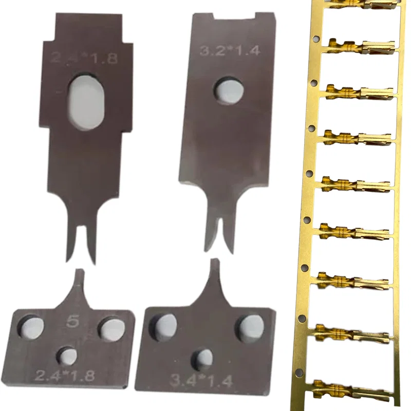 Terminal Crimping Blade, Terminal Crimping Blade And Cutter, Knife Blades And Cutter For Electric Terminal Crimping Terminal Crimping Blade, Terminal Crimping Blade And Cutter, Knife Blades And Cutter For Electric Terminal Crimping