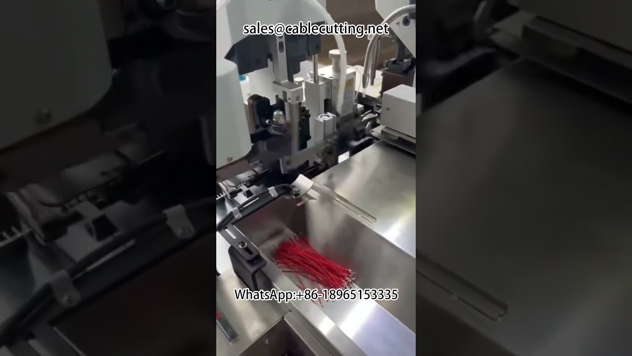 Πλήρως αυτοματοποιημένη μηχανή διπλής κεφαλής για τερματοποίηση καλωδίων | Μηχανή απογύμνωσης & τερματισμού