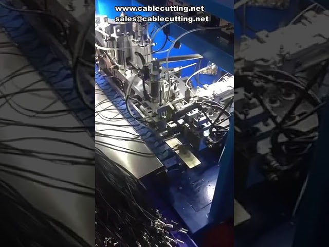 Μεγάλη μηχανή απογύμνωσης, συστροφής και επικασσιτέρωσης καλωδίων πολλαπλών πυρήνων