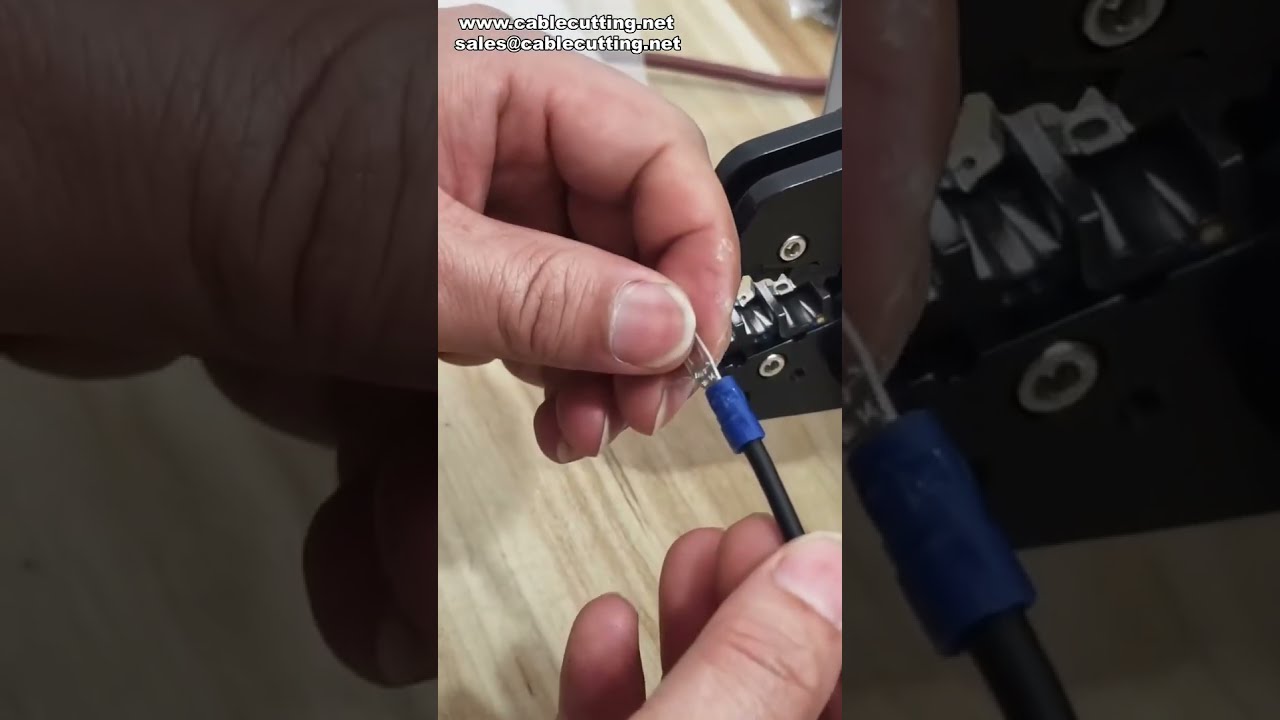Πολυχρηστική Πνευματική Μηχανή Σύνδεσης Ακροδεκτών | Δοκιμή Διαφόρων Τερματικών #εργοστάσιο #μηχανή