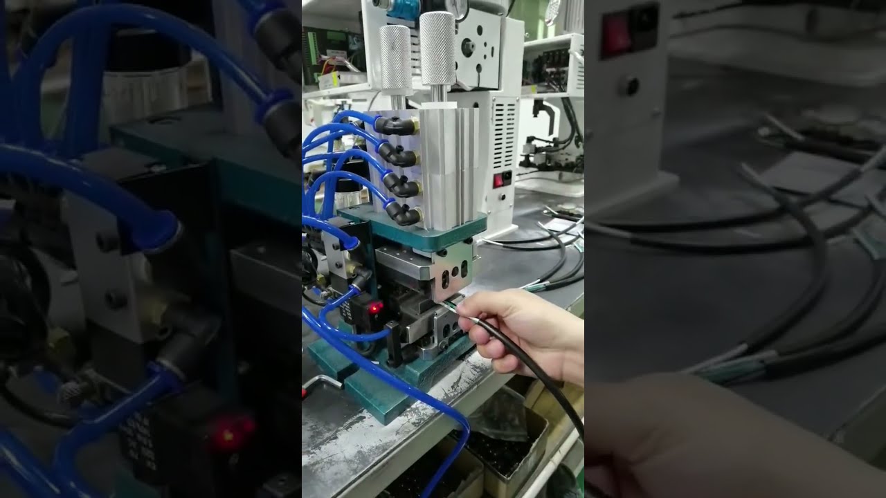 Εκπληκτική Μηχανή Απογύμνωσης και Στρίψιμου Καλωδίων – Λύση Ένα Κλικ για Πολύπλοκες Εργασίες #factory #machine #tools