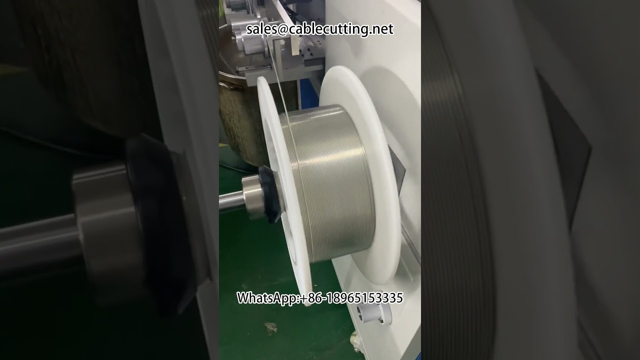 Μηχανή περιέλιξης δίσκου για σύρμα συγκόλλησης – Αυτοματοποιημένη επεξεργασία καλωδίου