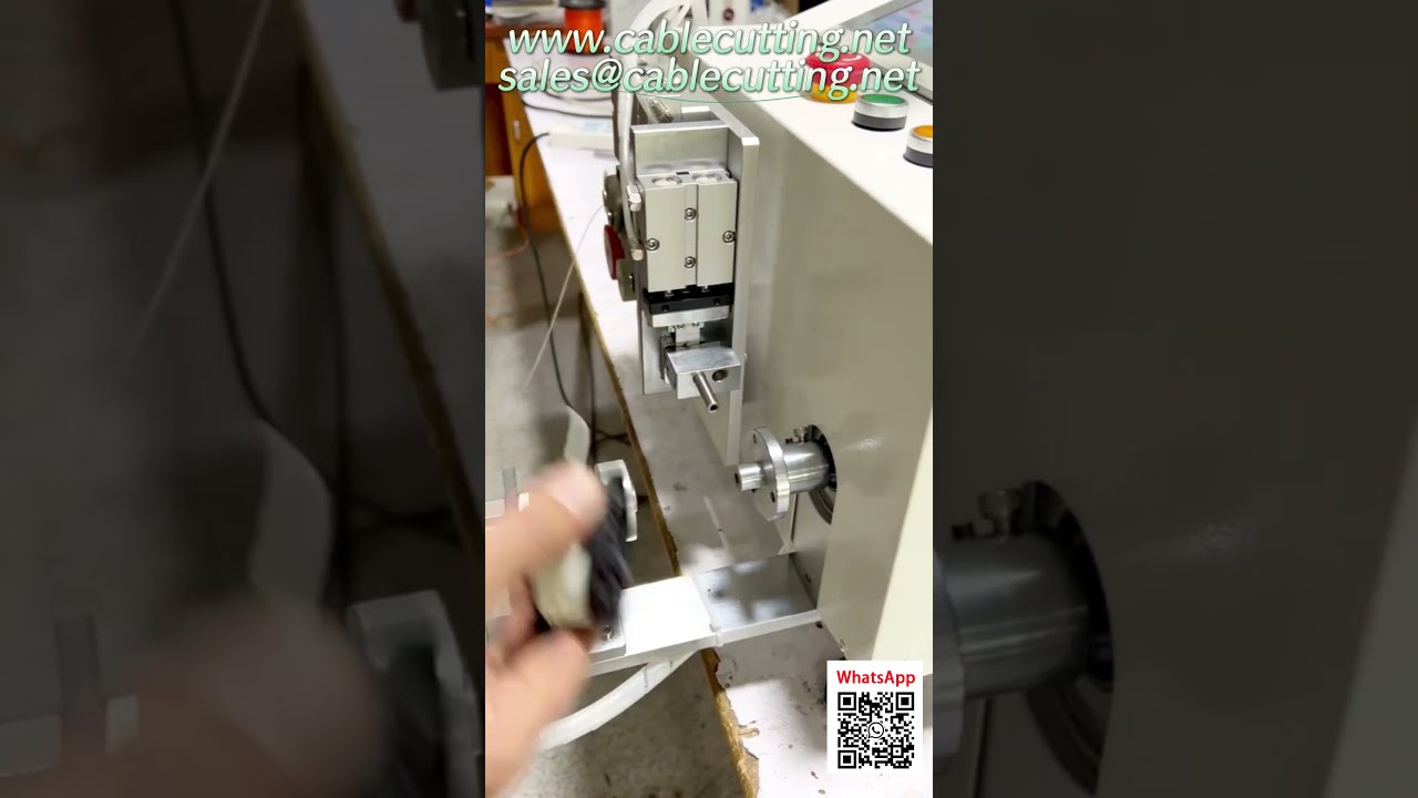 Αυτόματη Μηχανή Μέτρησης, Περιέλιξης και Ταινιοθέτησης Καλωδίων