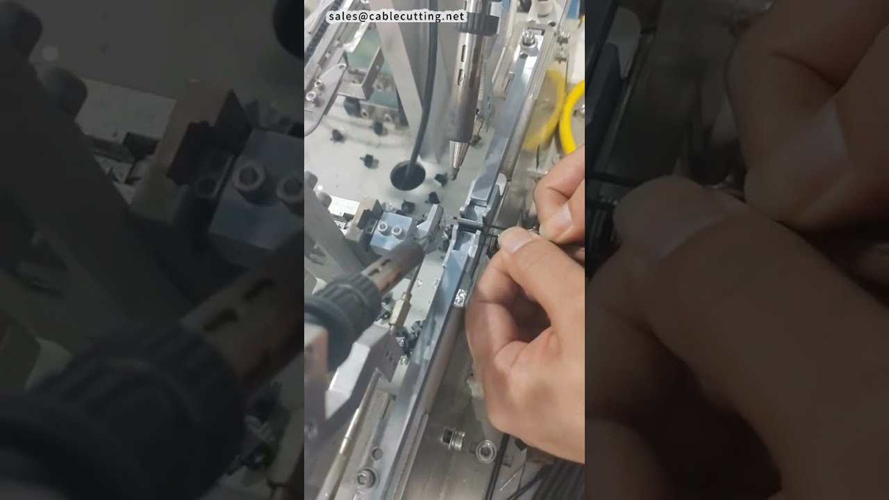 Μηχανή Συγκόλλησης Διακοπτών Χαμηλής Θερμοκρασίας 280°C για Ποιότητα και Ακρίβεια #εργοστάσιο #μηχανή