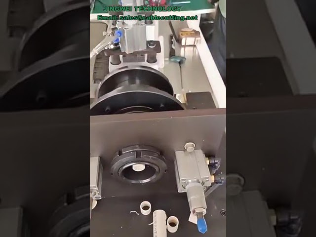 Αυτόματος εξοπλισμός κοπής σωλήνων για πλαστικούς PE, ελαστικούς και σωλήνες νερού