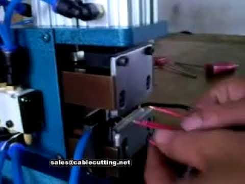 Πνευματική μηχανή απογύμνωσης καλωδίων 2 - Αυτόματη επεξεργασία καλωδίων