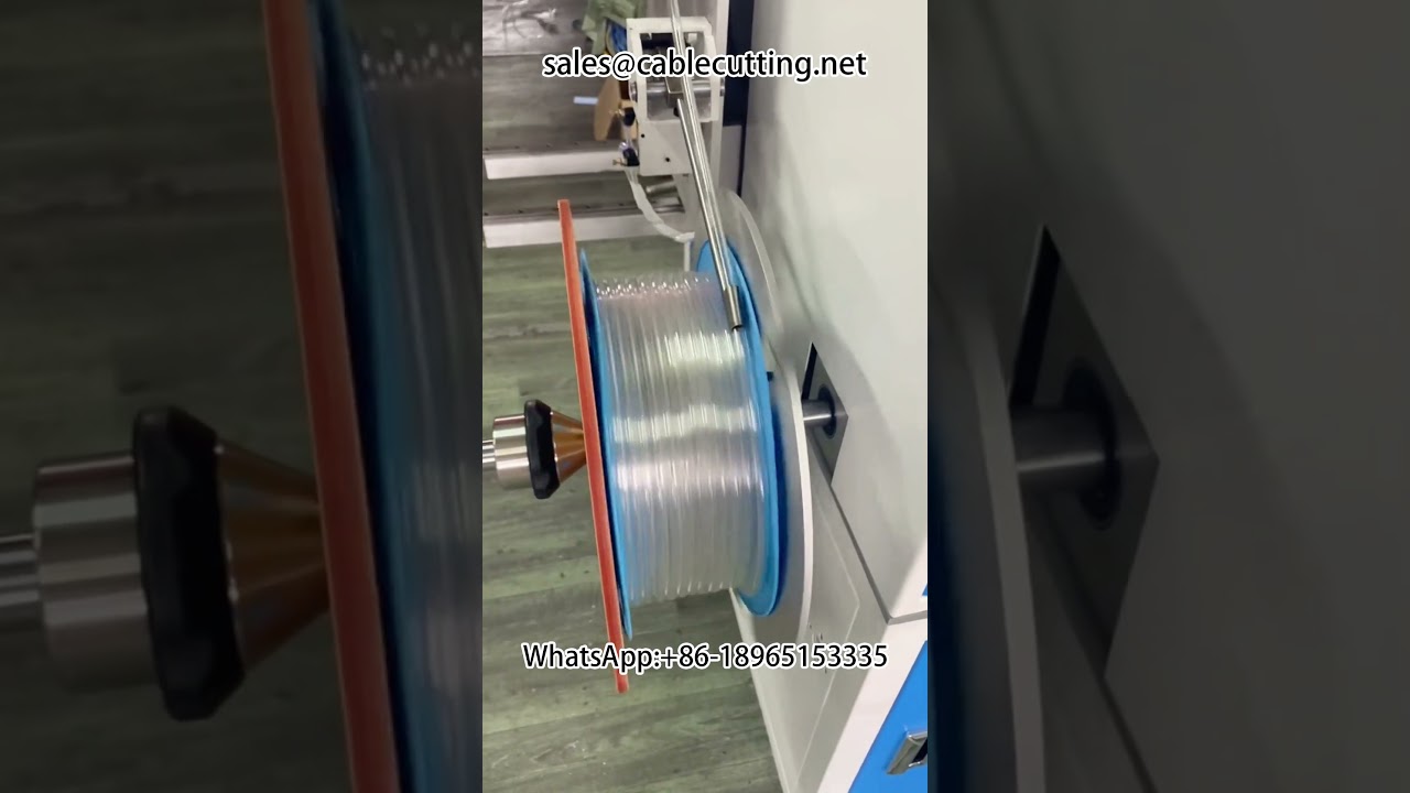 Αυτόματη μηχανή περιέλιξης σωλήνα PU ανά μέτρο #σωλήνας αέρα #σωλήνας PU #σωλήνας #σωλήνας άρδευσης