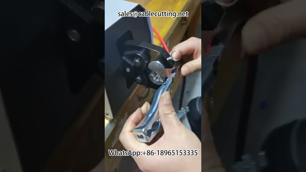 Πνευματική μηχανή κρίπωσης ακροδεκτών για κροκοδειλάκια | Εξοπλισμός αυτοματισμού