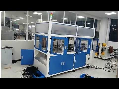 Αυτόματη Μηχανή Κοπής, Περιέλιξης & Δεσίματος Καλωδίων - Μηχάνημα Συσκευασίας Καλωδίων