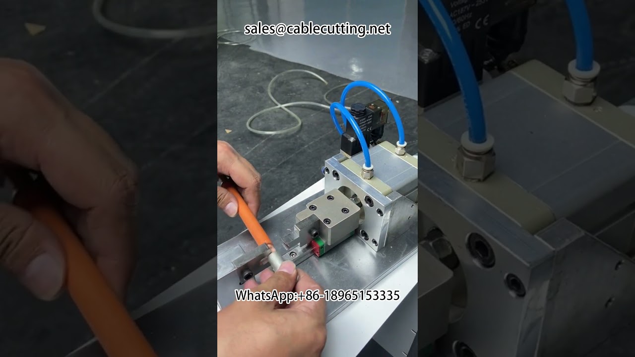 Υψηλής Τάσης Μηχανή Τερματικής Σύνδεσης Καλωδίων #μηχανή #απογύμνωσηκαλωδίων #εργοστάσιο