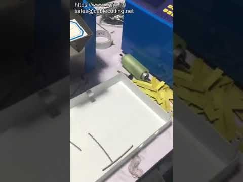 Αυτόματη Μηχανή Κοπής Ηλεκτρικού Σύρματος & Ράβδων Συγκόλλησης (Αλουμίνιο, Ορείχαλκος, Χαλκός)