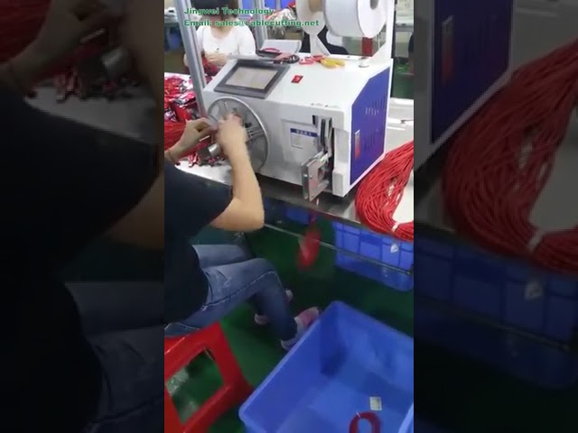 Αυτόματη Μηχανή Περιέλιξης Πηνίων & Δεσίματος Καλωδίων