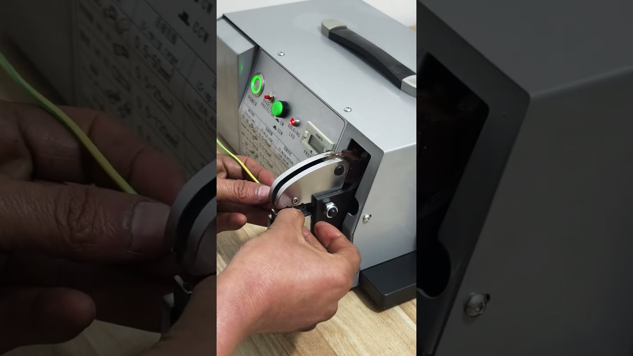 Ισχυρή Ηλεκτρική Μηχανή Κρίμπινγκ Ακροδεκτών για Ακροδέκτες έως 70 τετρ. mm #εργοστάσιο #μηχανή