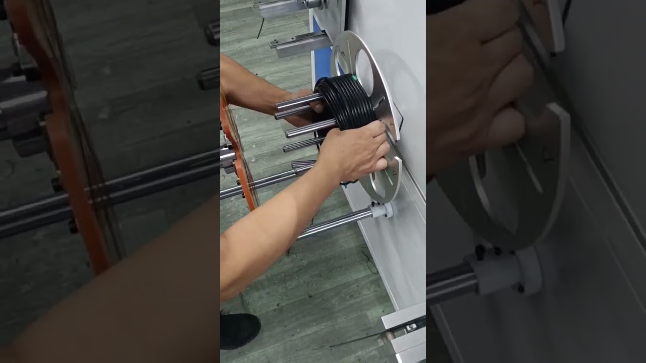 Αυτόματη μηχανή κοπής και περιέλιξης καλωδίων με υπολογισμό μήκους WPM-110CL