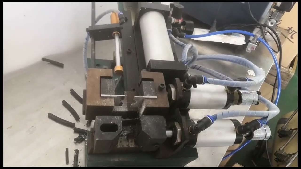 Pneumatic Large Square Cable Wire Stripping Machine | Automatic Cable Skinning