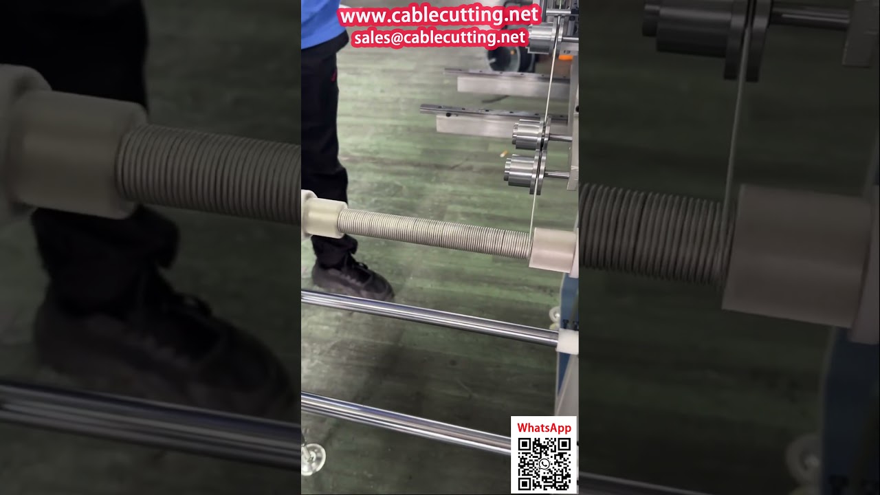 Αυτόματη Μηχανή Τύλιξης και Μέτρησης Ακριβείας για Καλώδια Coaxial και Κεραίας