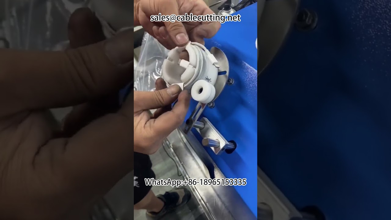 Μηχανή Ταξινόμησης και Περιέλιξης Καλωδίων USB | Μηχανή Περιέλιξης Συρμάτων | Εξοπλισμός Καλωδιώσεων #WireWindingMachine #DataCable