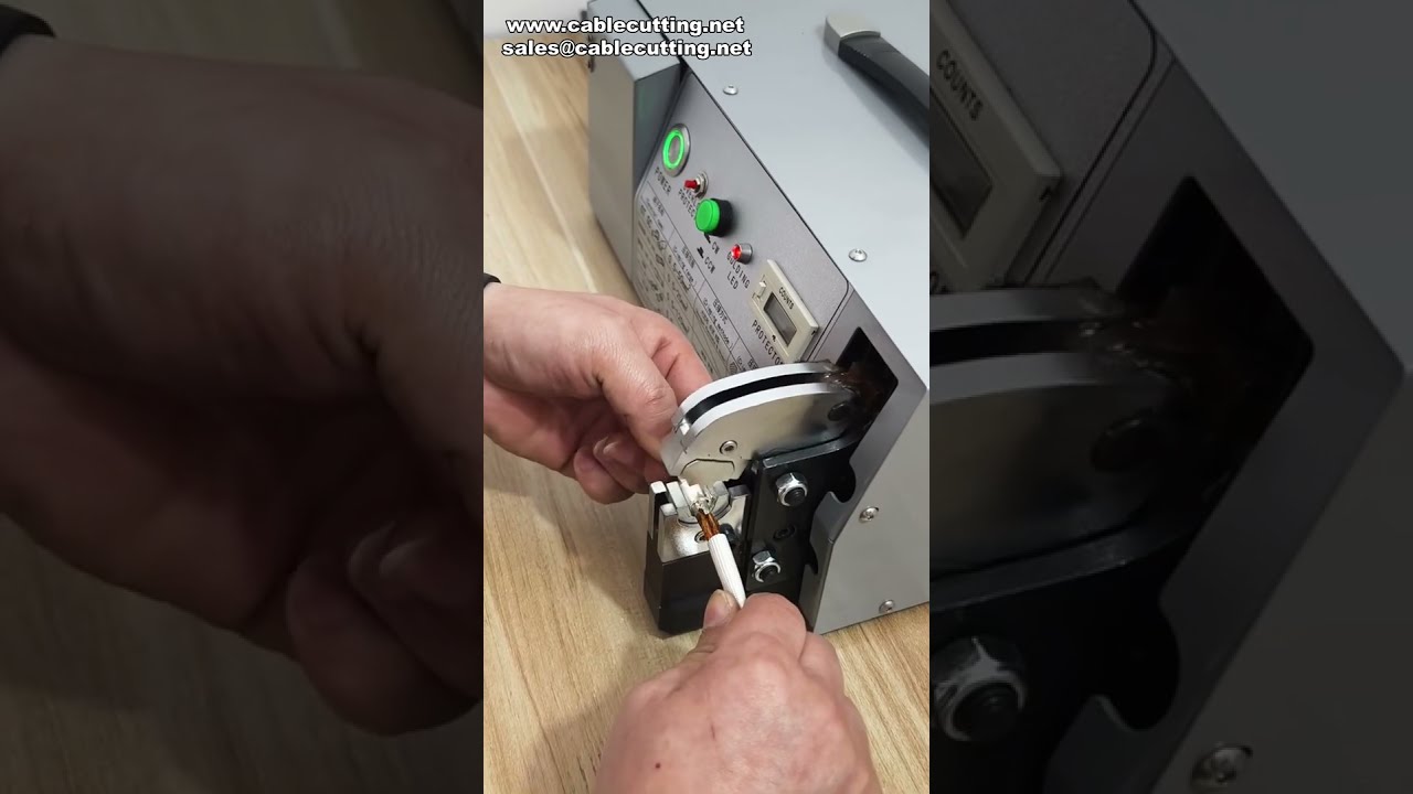 Ηλεκτρική Μηχανή Συσφίξεως Ακροδεκτών για Δοκιμή Σκληρού Σύρματος Μετασχηματιστή #εργοστάσιο #μηχανή