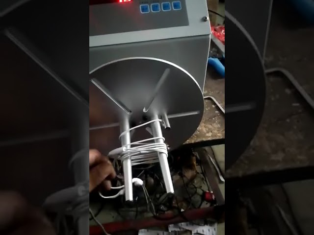 Αυτόματη Μηχανή Περιτύλιξης Καλωδίων USB με Μετρητή Μέτρων & Δέσιμο Ακουστικών