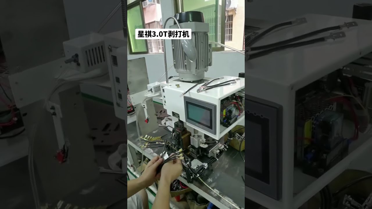 Πραγματικό βίντεο εργοστασίου: Μηχανή τερματικού 3.0T οριζόντιας μήτρας - Ισχύς κατασκευαστή