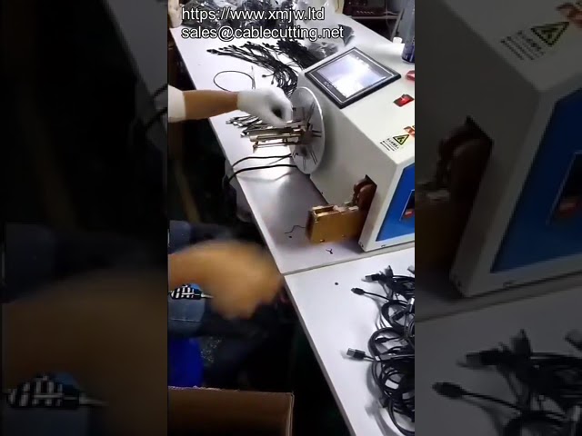 Αυτόματη Μηχανή Δέσμευσης Χάλκινων Καλωδίων με Στριφτό Σύρμα για Πηνία Καλωδίων Κινητών Τηλεφώνων