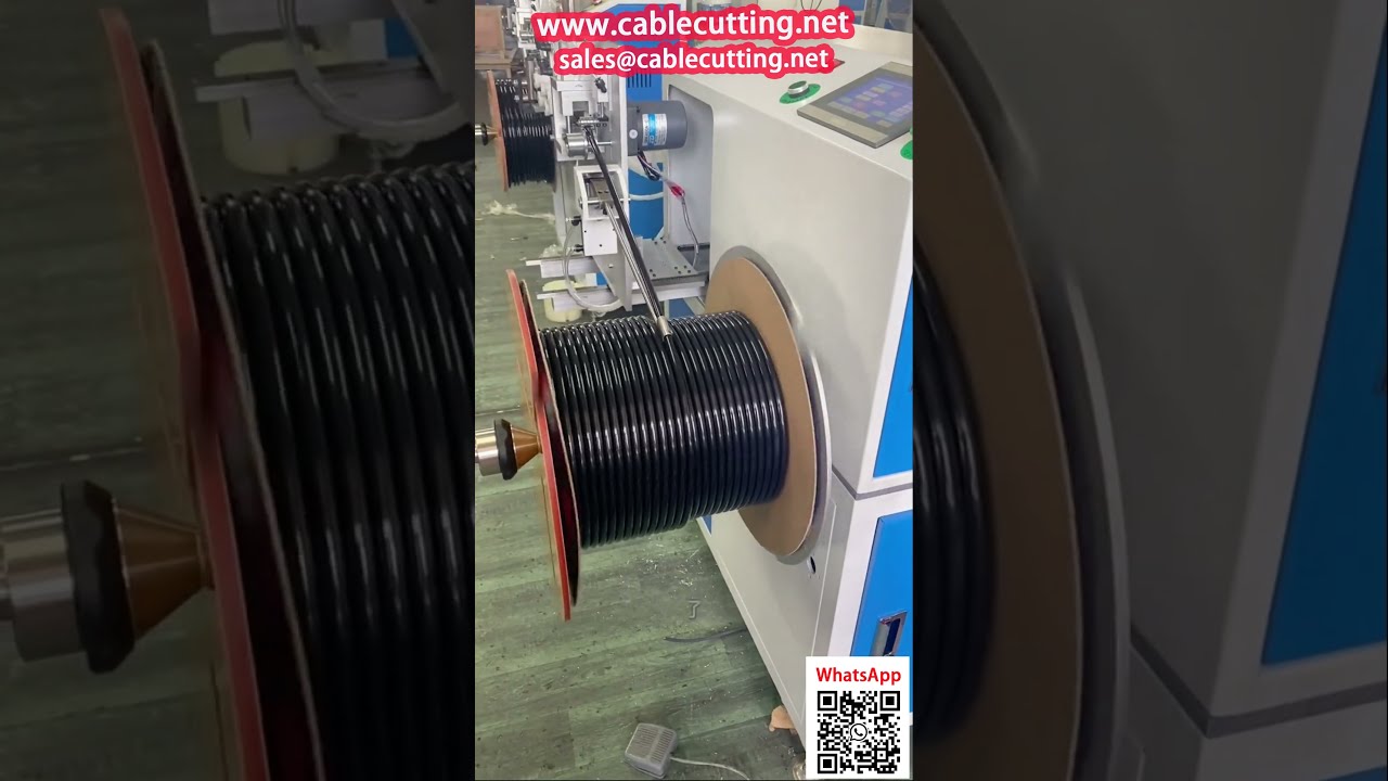 Μηχανή περιέλιξης σωλήνων PVC με ψηφιακό μετρητή – Υποστήριξη πολλαπλών καρουλιών