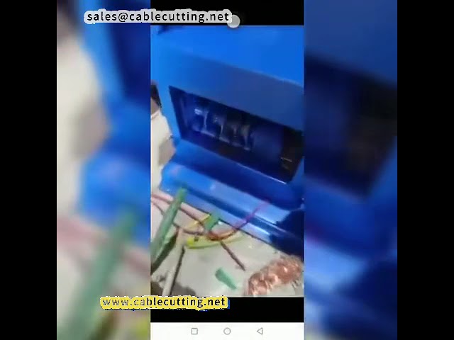 Αυτόματο μηχάνημα απογύμνωσης χάλκινων καλωδίων