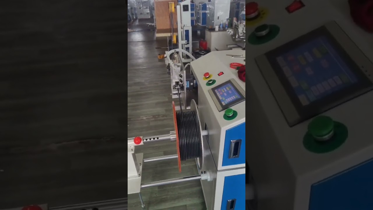 Αυτόματη Μέτρηση, Διαδρομή, Κοπή, Τύλιξη και Συσκευασία Καλωδίων #αυτοκίνητο #μηχανή