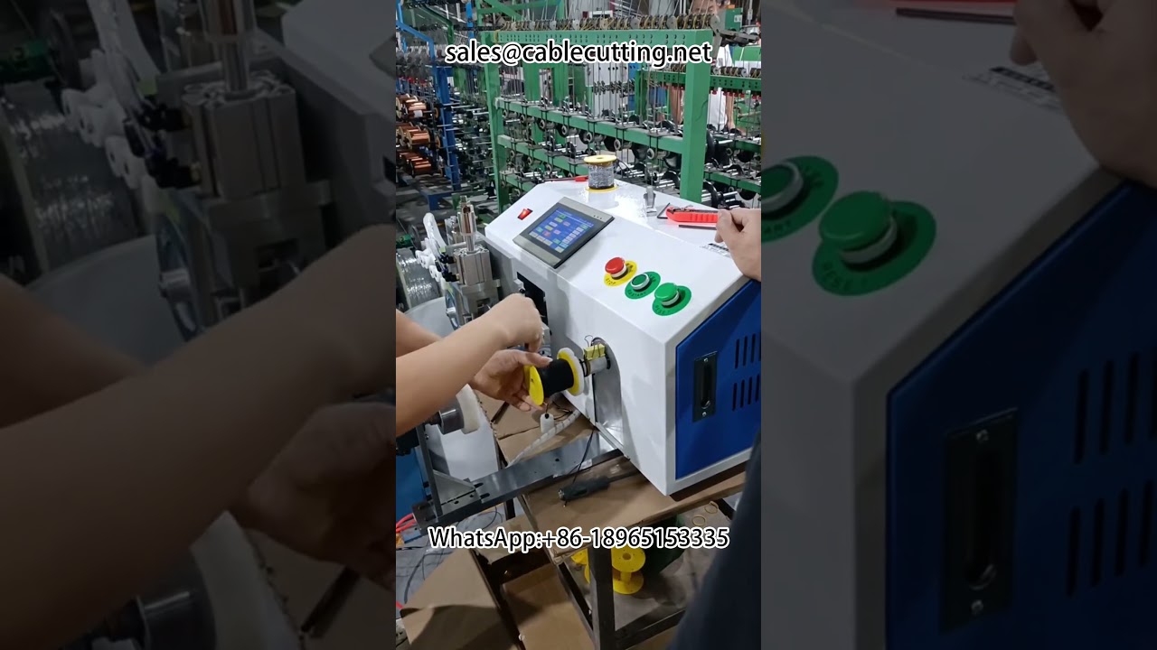 Αυτόματη Μηχανή Περιστροφής Καλωδίων με Μέτρηση Μετρητή | Μηχανή Περιστροφής Σύρματος | Επεξεργασία Συρματοδεσμών