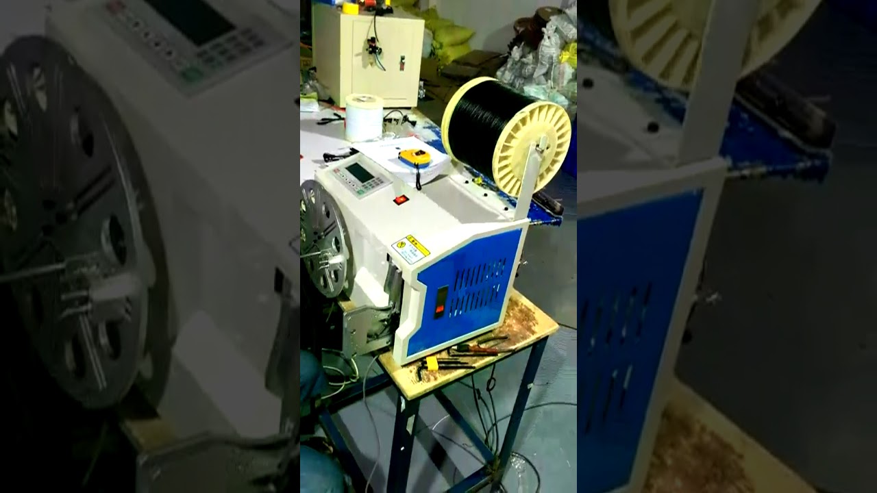 Μηχανή συρματοποίησης πηνίων WPM 210-3 | Αυτοματοποιημένη συσκευασία καλωδίων