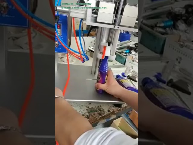 Χειροκίνητη Μηχανή Σφράγισης Πλαστικών Φιαλιδίων & Μικρών Μπουκαλιών