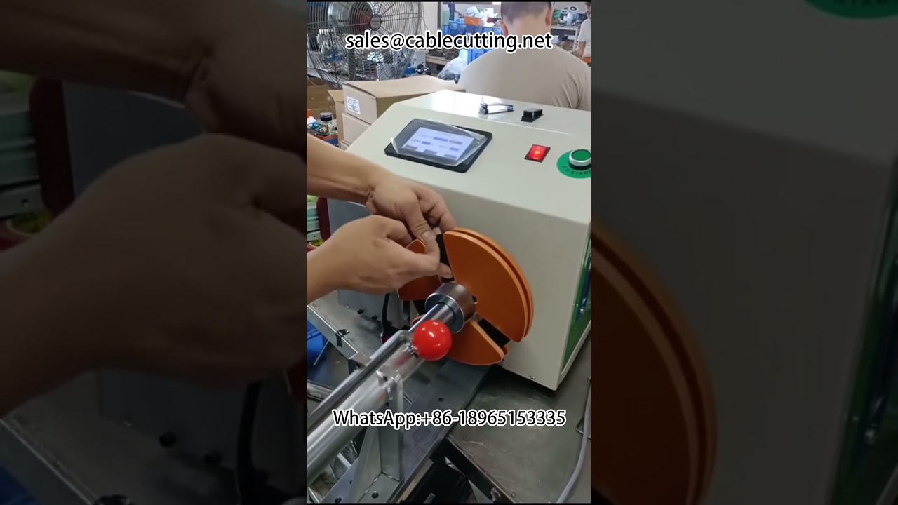 Επεξεργασία Καλωδίου HDMI Υψηλής Ευκρίνειας – Μηχανή Περιέλιξης & Δεσίματος Καλωδίων