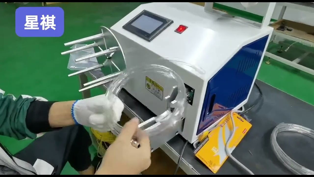 Αυτόματη Μηχανή Περιέλιξης & Δεσίματος 530mm | Βιομηχανική Συσκευασία Καλωδίων
