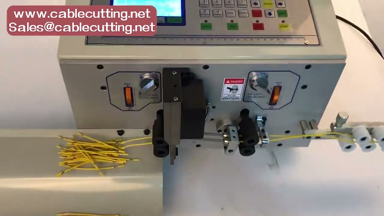 Αυτόματος Απογυμνωτής Καλωδίων 0-1-4-5mm² - Μηχανή Απογύμνωσης & Κοπής για Υπολογιστές