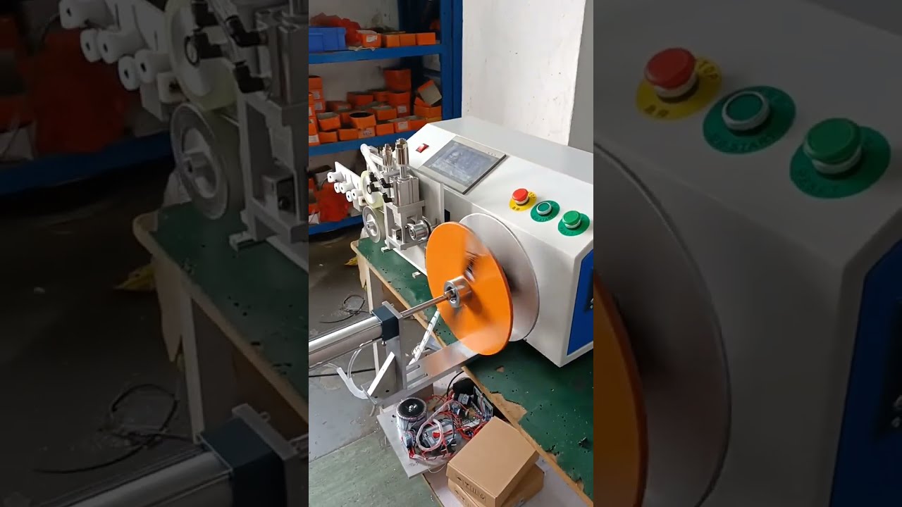 Επιτραπέζια Αυτόματη Μηχανή Μέτρησης, Διαλογής, Κοπής, Περιέλιξης & Τύλιξης Σύρματος (Διάμετρος 1-8mm)