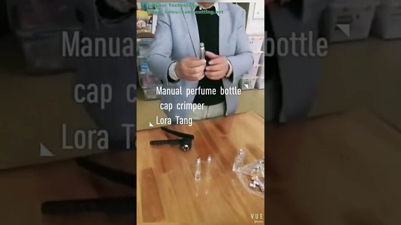Χειροκίνητο εργαλείο σύσφιξης αντλίας αρώματος – Crimping για ψεκαστήρες