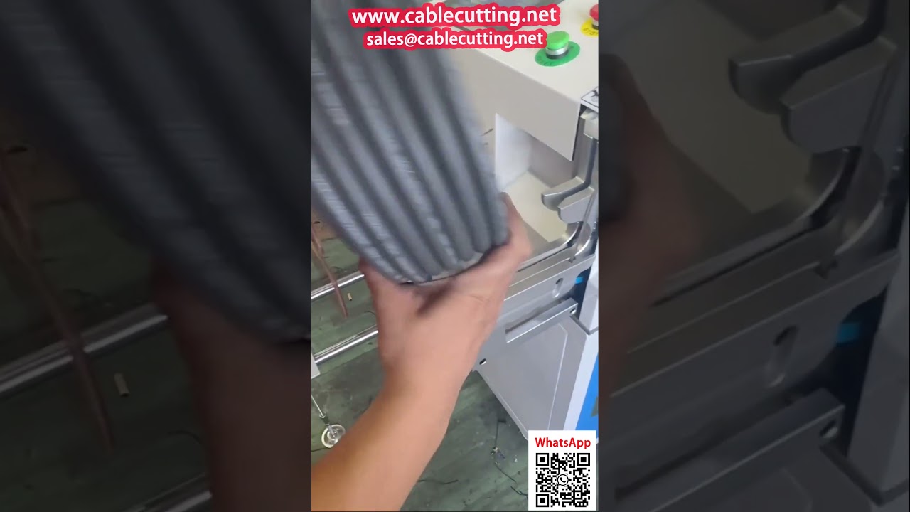 Μηχανή Μέτρησης, Κοπής και Τυλίγματος για Σωλήνα Καθαριστή Υψηλής Πίεσης