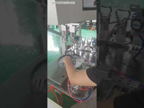Μηχανή Διπλής Δέσης Στρογγυλού Καλωδίου HDMI - Εγκατάσταση στο Εργοστάσιο #εργοστάσιο #μηχανή