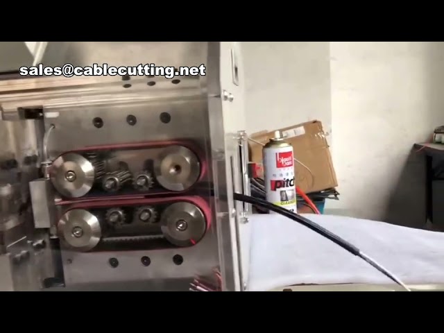 Μηχανή Απογύμνωσης και Κοπής Τεσσάρων Πυρήνων, Αυτόματη Μηχανή Απογύμνωσης Άκρων Πολλαπλών Πυρήνων, Ηλεκτρική