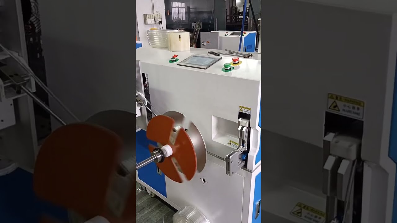 Αυτόματη Μηχανή Μέτρησης, Διαλογής, Κοπής, Περιέλιξης & Τύλιξης Καλωδίων – Ολοκληρωμένο Σύστημα #μηχανή