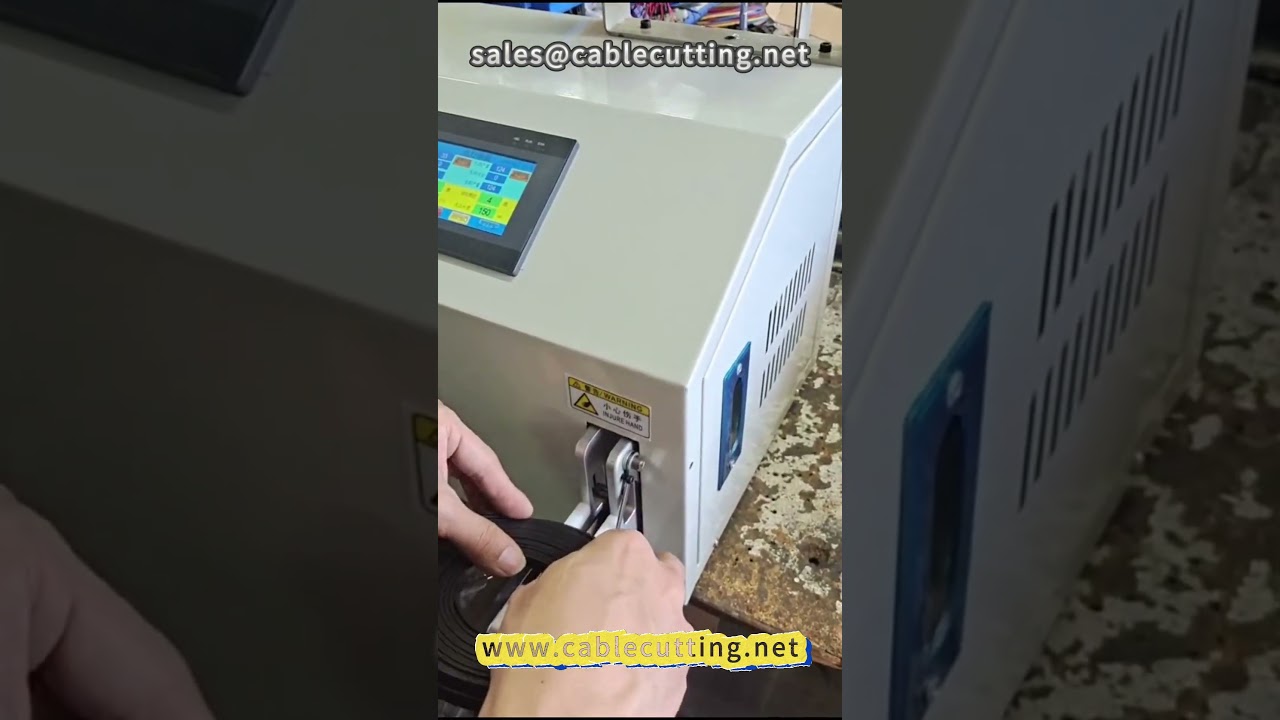 Μηχανή περιέλιξης επίπεδου καλωδίου δικτύου 52 | Αυτόματη δεματοποίηση καλωδίων