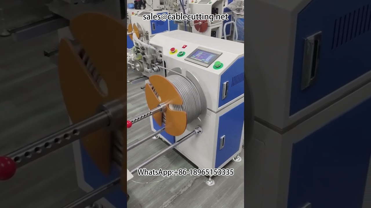 Αυτόματη Μηχανή Μέτρησης, Ταξινόμησης & Περιτύλιξης Καλωδίων & Συρμάτων | Βιομηχανική Επεξεργασία Σύρματος