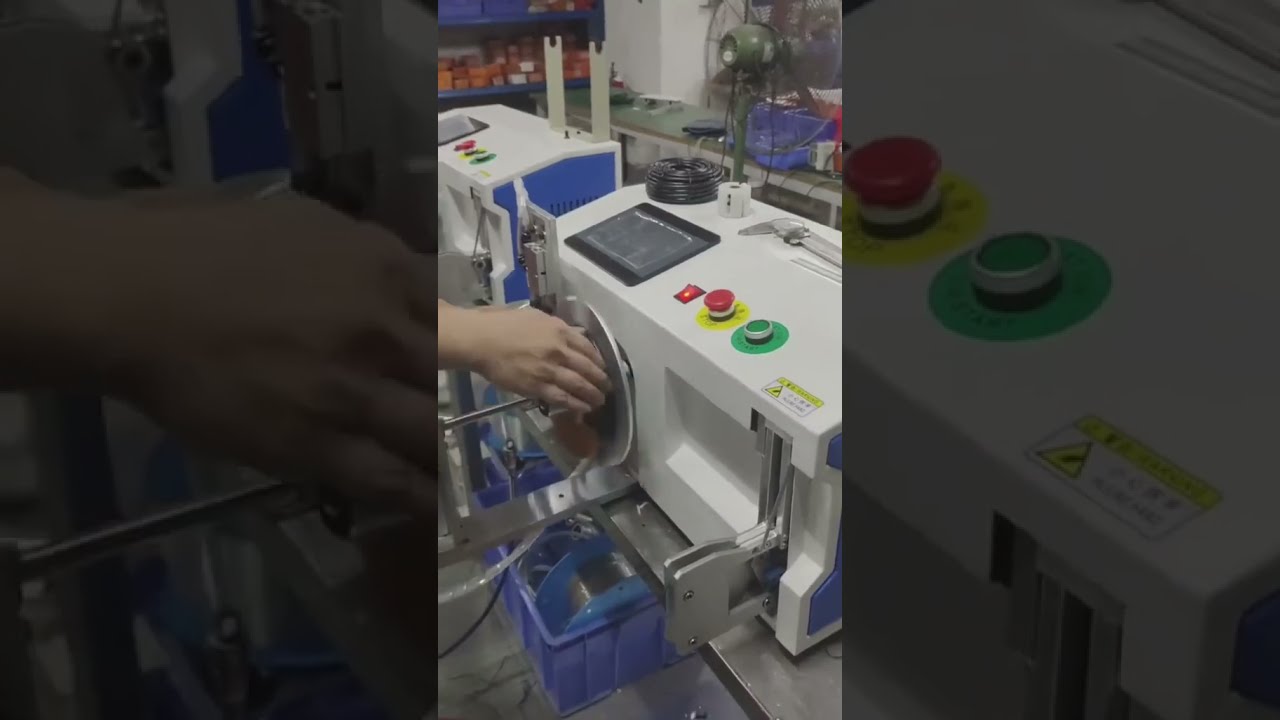 Υψηλής Απόδοσης Μηχανή Διαλογής, Περιτύλιξης και Δεσίματος Συρμάτων – Τακτοποιημένη & Αποδοτική