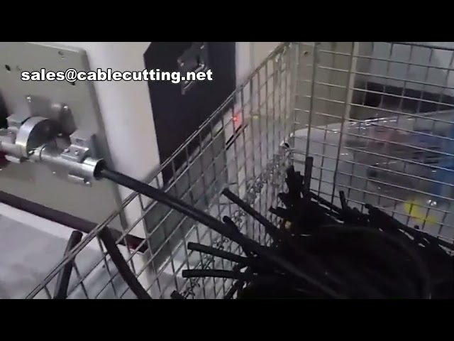 Αυτόματη Μηχανή Κοπής Μεγάλων Σωλήνων για Θερμοσυστελλόμενους Σωλήνες, Σωλήνες Κεριού, Μηχανή Κοπής Συρμάτων