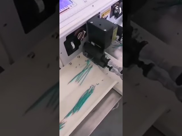 Μηχανή Αυτόματης Κοπής και Απογύμνωσης Καλωδίων | Ηλεκτρική Μικρή Απογυμνωτική Μηχανή #εργοστάσιο
