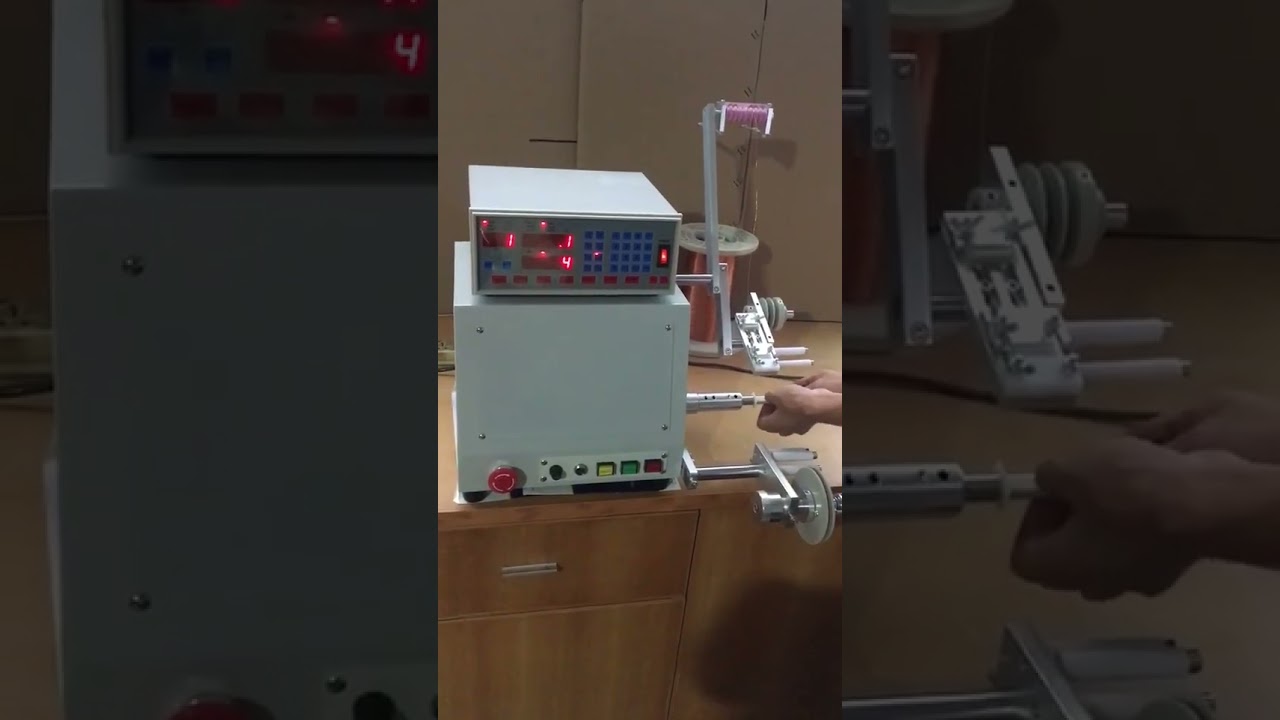 Αυτόματη Μηχανή Περιέλιξης Πηνίου με Τεντωτήρα LY-810 400W - Για Καλώδια 0.03-1.2mm